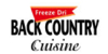 Back Country Cuisine : Freeze Dri