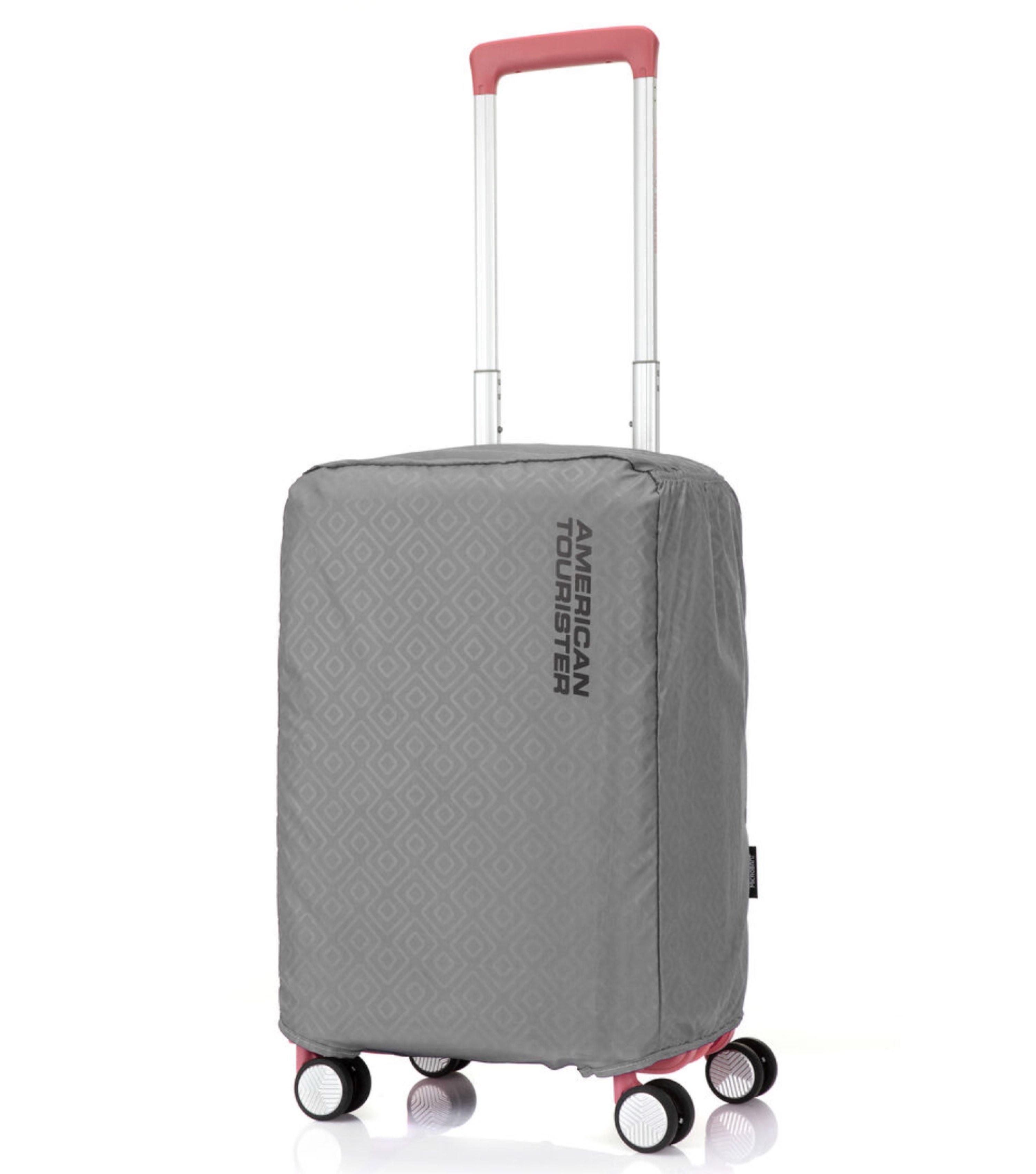 American Tourister Antimicrobial Luggage Cover - Small (Fits 50 - 55 cm  Cases) - Grey by American Tourister Luggage (138619-1408)