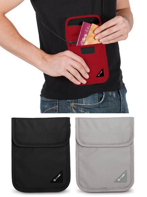 Pacsafe Coversafe X75 Anti-Theft RFID Blocking Neck Pouch