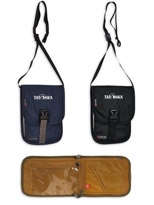 Wallets & Bags by Tatonka with RFID Blocker