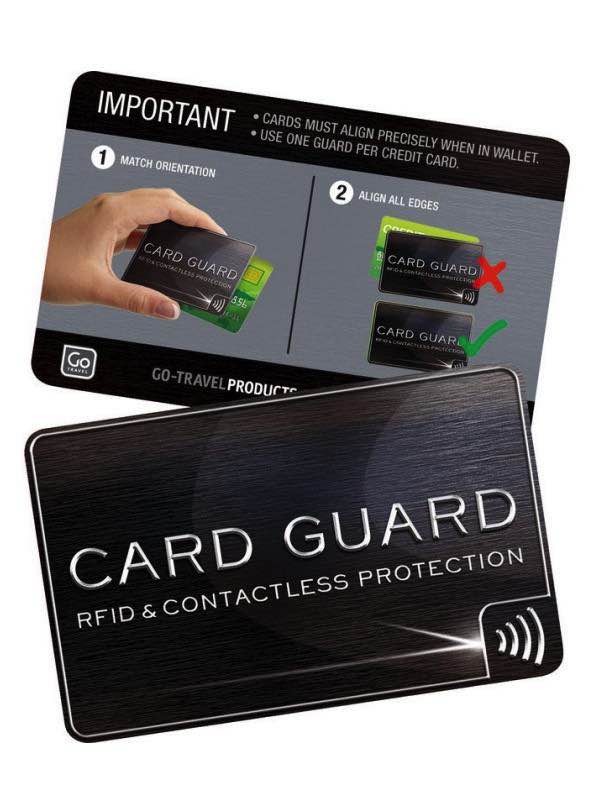 2 RFID Blocking Anti-Theft Cards Fit in Any Wallet To Prevent Thieves From Scanning Credit Cards ID Card & Passport RFID Blocking Card To Secure Credit Card Multi Credit Card Protection 