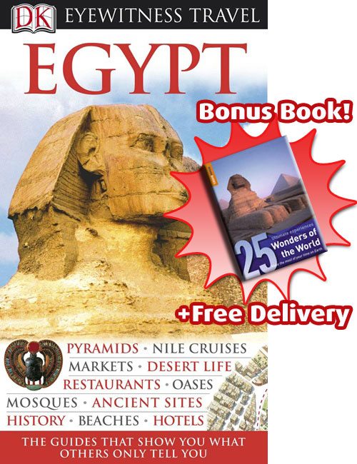 Egypt: Eyewitness Travel Guide Bonus Book by DK Eyewitness Travel Guides  (9781405320931)