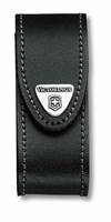 Victorinox Black Medium Leather Sheath / Pouch - For Knives 2 - 4 Layers