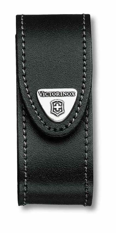 Product Image of Victorinox Medium Black Leather 2-4 Layer Sheath