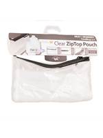Travelling Light TPU Clear Zip Top Pouch : Sea to Summit 