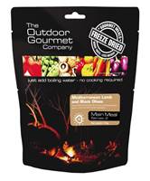 Outdoor Gourmet Company Mediterranean Lamb with Black Olives Freeze Dried Meal : Double Serve