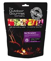 Outdoor Gourmet Company Beef Bourguignon Freeze Dried Meal : Double Serve (Gluten Free)