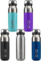 360 Degrees 1Litre Vacuum Insulated Wide Mouth Bottle with Sip Cap