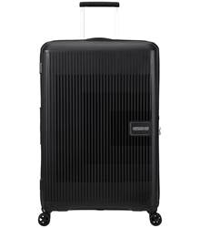 American Tourister AeroStep 77 cm Expandable Spinner Luggage - Black