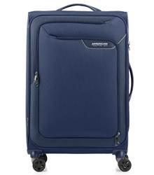 American Tourister Applite 4 ECO 71 cm Expandable Spinner Luggage - Navy