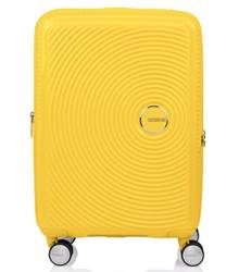 American Tourister Curio 2 - 55 cm Carry-On Spinner Luggage - Golden Yellow