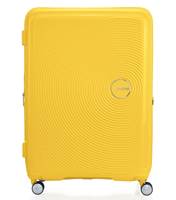 American Tourister Curio 2 - 80 cm Spinner Luggage - Golden Yellow