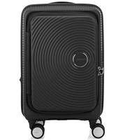 American Tourister Curio Book Opening 55 cm Carry-On Spinner Luggage - Black