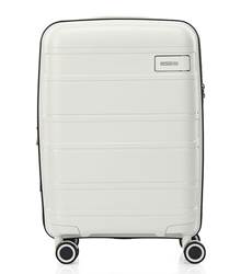 American Tourister Light Max 55 cm Expandable Carry-On Spinner Luggage - Off White
