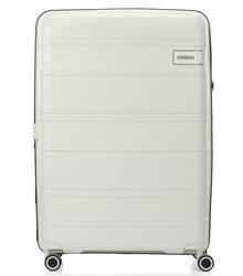 American Tourister Light Max 82 cm Expandable Spinner Luggage - Off White