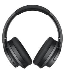 Audio Technica ANC700BT QuietPoint Wireless Noise Cancelling Over-Ear Travel Headphones - Black