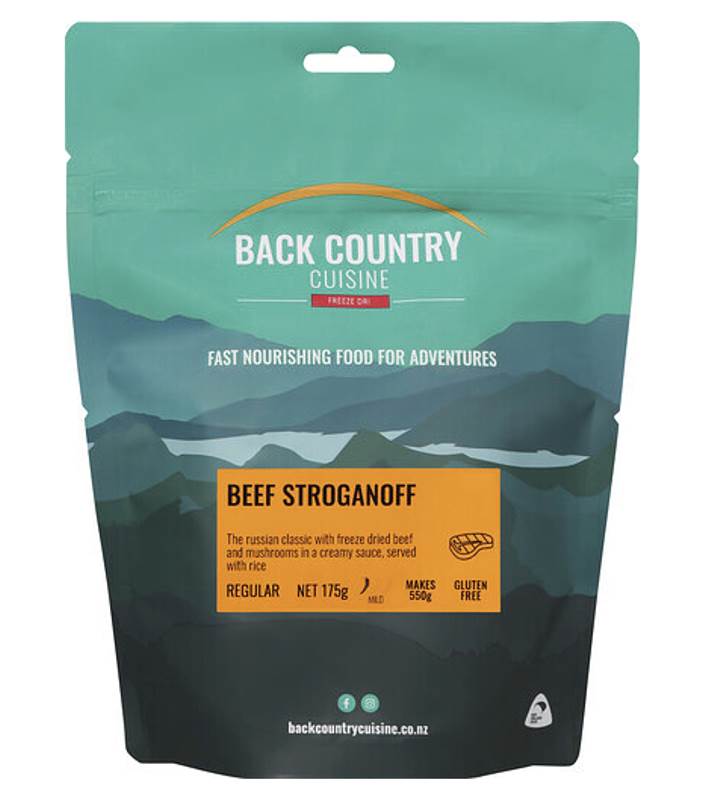 Back Country Cuisine : Beef Stroganoff - Available in 2 Serving Sizes (Gluten Free) 