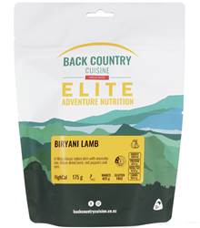 Back Country Cuisine Elite : Biryani Lamb - Regular Serve