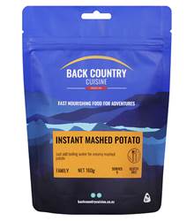 Back Country Cuisine Freeze Dried Instant Mashed Potato - Family Serve (Gluten Free)