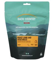 Back Country Cuisine : Roast Lamb and Vegies - Available in 3 Serving Sizes (Gluten Free) 