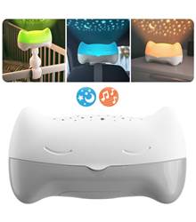 Ben Bat Hooty 3 in 1 Projector and Soother - Baby Sleep Night Light with Sounds