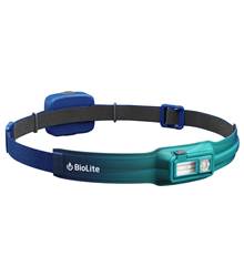 BioLite HeadLamp 425 - No-Bounce Rechargeable LED Head Light - Teal / Navy