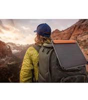 Align integrated sundial for maximum power output and position easily from tents, trees, and uneven terrain with the 360 kickstand