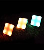 Light Panel With 3 Modes - Choose from white, full color, or auto-cycle all colors in Party Mode