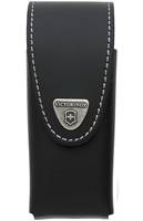Victorinox Black Leather Pouch 4-6 Layers - 111mm long - For SwissTools and Large Swiss Army Knives