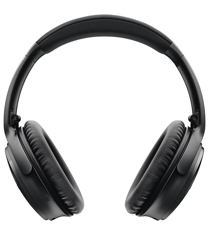 Bose QuietComfort 35 II Wireless Over-Ear Travel Headphones with Noise Cancelling - Black
