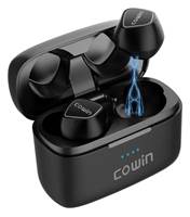 COWIN KY02 True Wireless Bluetooth Earbuds - Wireless Earphones BT5.0 - Black