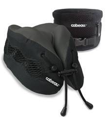 Cabeau Evolution Cool 2.0 Memory Foam Travel Pillow - Black (Inc Ear Plugs and Travel Case)