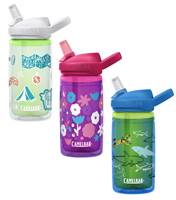 CamelBak Eddy+ Kids Insulated 400ml Drink Bottle - Made with Tritan Renew 50% Recycled Material