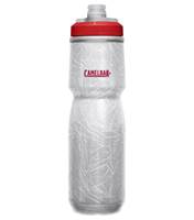 Infused with Aerogel Insulation, which has been added to keep water cold four times longer than other squeeze water bottles
