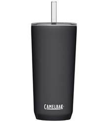 Camelbak Horizon 600ml Straw Tumbler, Insulated Stainless Steel - Black