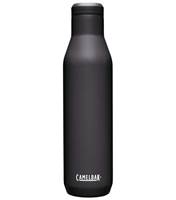 Camelbak Horizon 750ml Wine Bottle, Insulated Stainless Steel - Black