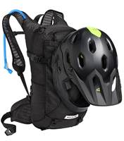 Helmet Carry: Stow and secure helmet