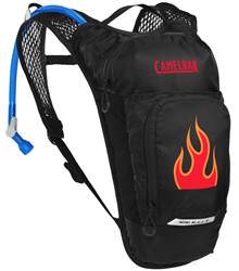 Camelbak Mini MULE 1.5L Kids Sports Hydration Pack - Black / Flames