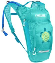 Camelbak Mini MULE 1.5L Kids Sports Hydration Pack - Turquoise / Turtle