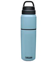 Camelbak MultiBev 650ml Bottle / 500ml Cup, Stainless Steel Vacuum Insulated - Dusk Blue