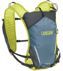 Camelbak Womens Trail Run Vest (2 x 500ml Hydration) - Smoke Blue / Limeade