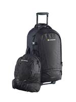 Caribee 70L wheel travel pack and Detachable zip off multi compartment daypack
