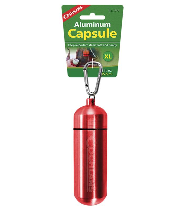 Coghlans Aluminium Capsule (X-Large) - Red