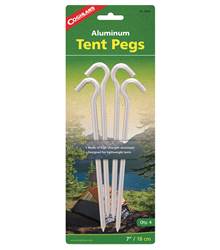 Coghlans Aluminium Tent Pegs - 4 Pack