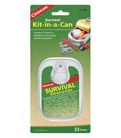 Coghlans Survival Kit in a Can - 33 Items