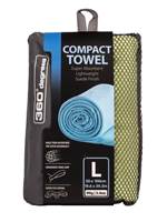 Compact Microfibre Towel - Green - Large : 360 Degrees
