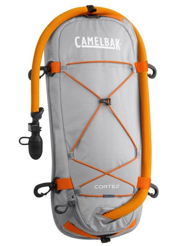 Cortez 3L Deck-Mounted Hydration Pack - Silver/Orange Popsicle : Camelbak