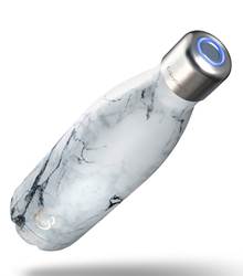 Crazy Cap UV Sterilisation Water Bottle 500ml - Marble