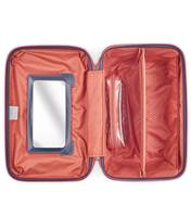 Fully lined interior with removable 1L clear pouch and a mirror