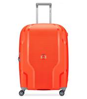 Delsey Clavel 70cm Medium 4 Dual-Wheeled Expandable Case - Tangerine Orange